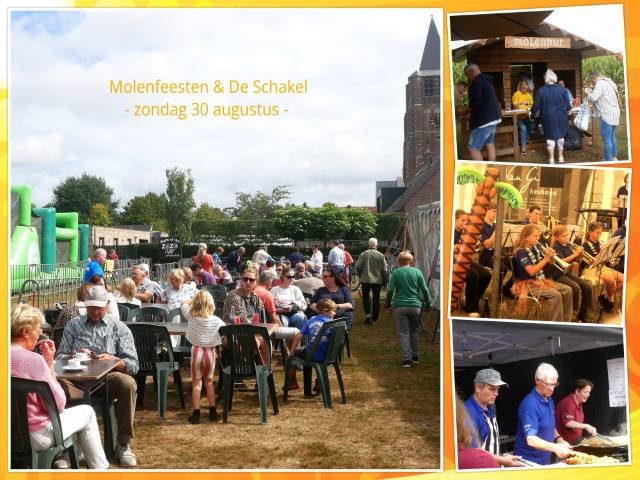 © RAWEPO Collage Molenfeesten De Schakel 2 zon