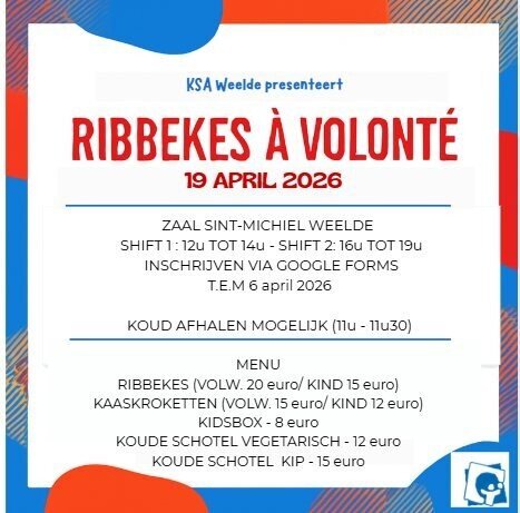 Ribbekens à volante