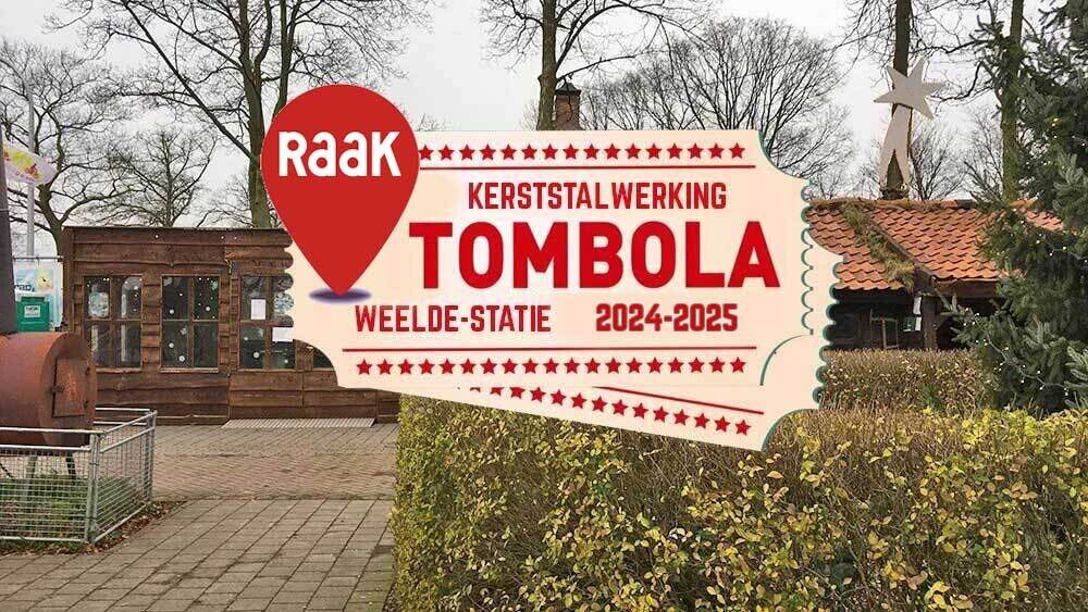 TOMBOLA kerststal weelde statie2024 2025