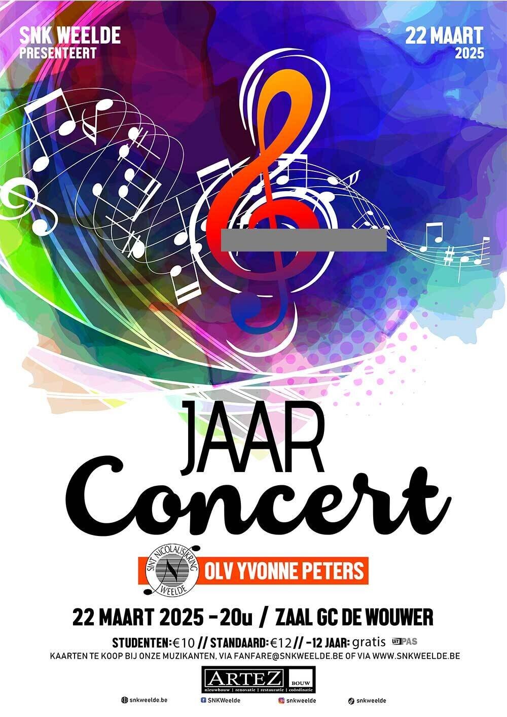 Jaarconcert affiche