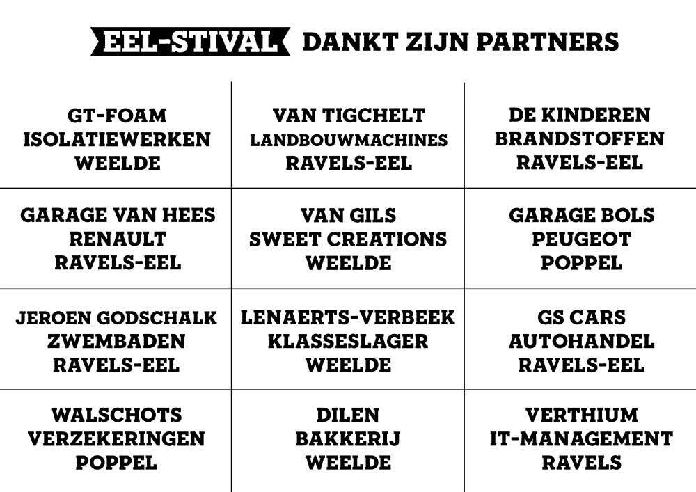 eelstival 2025 sponsors