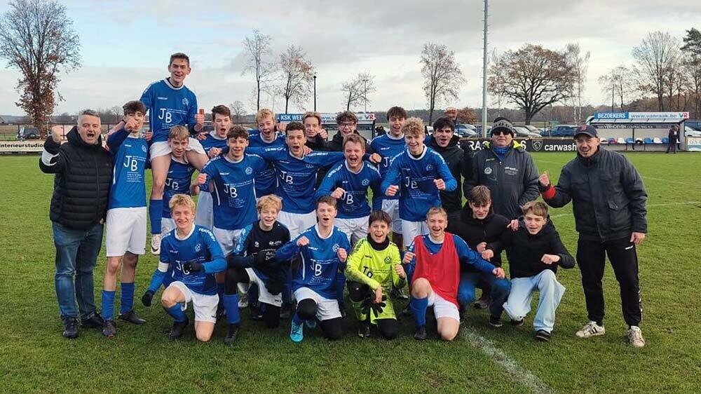 U17 KSK Weelde kampioen 2025