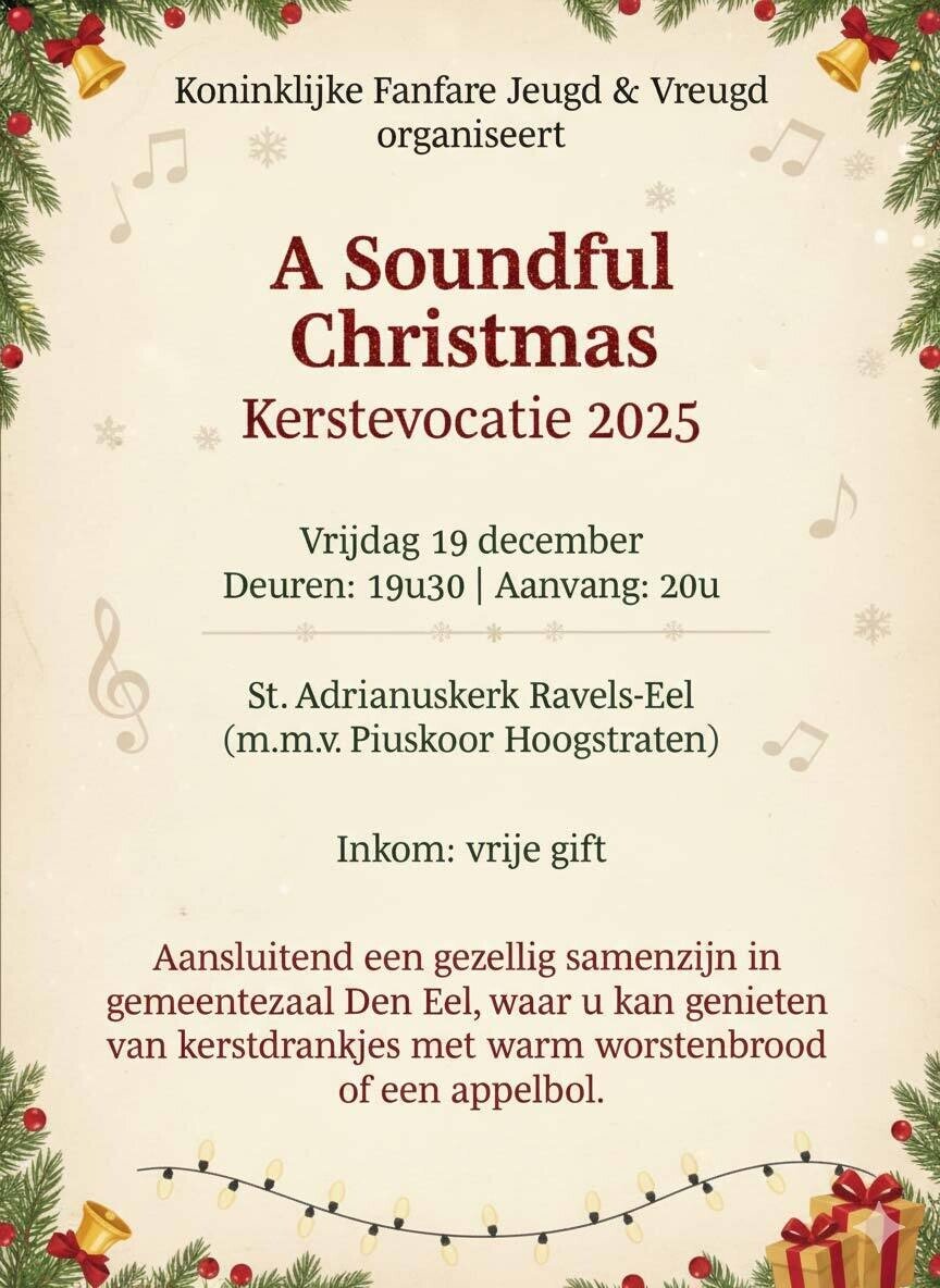 KERSTEVOCATIE JEUGD & VREUGD 2025