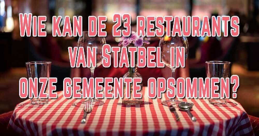 restaurants ravels statbel