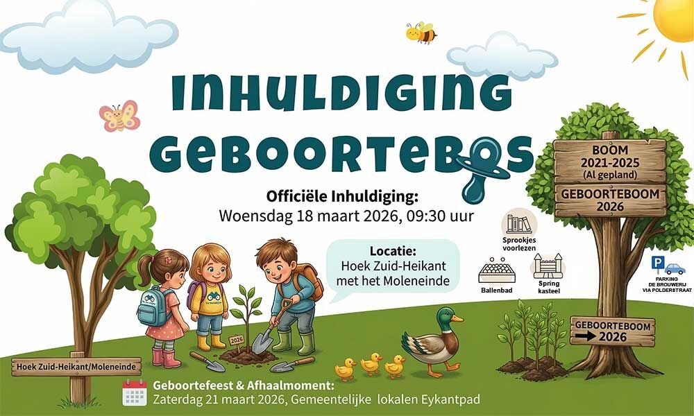 INHULDIGING GEBOORTEBOS