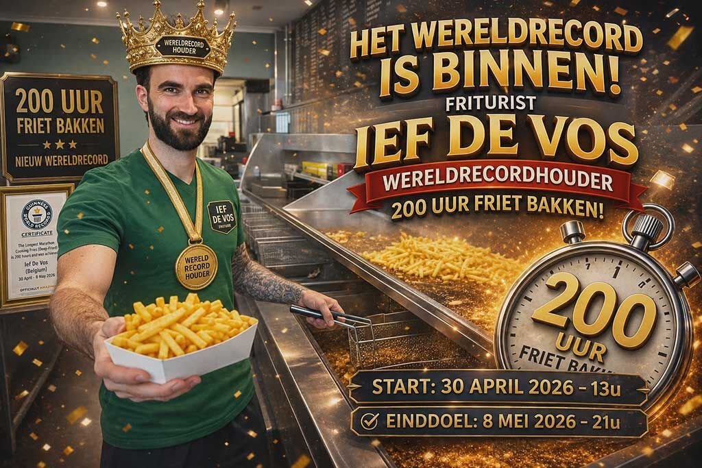 wereldrecordhouder friet bakken