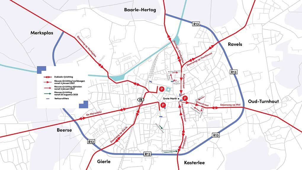 Binkenstad Bereikbaar autocirculatieplan