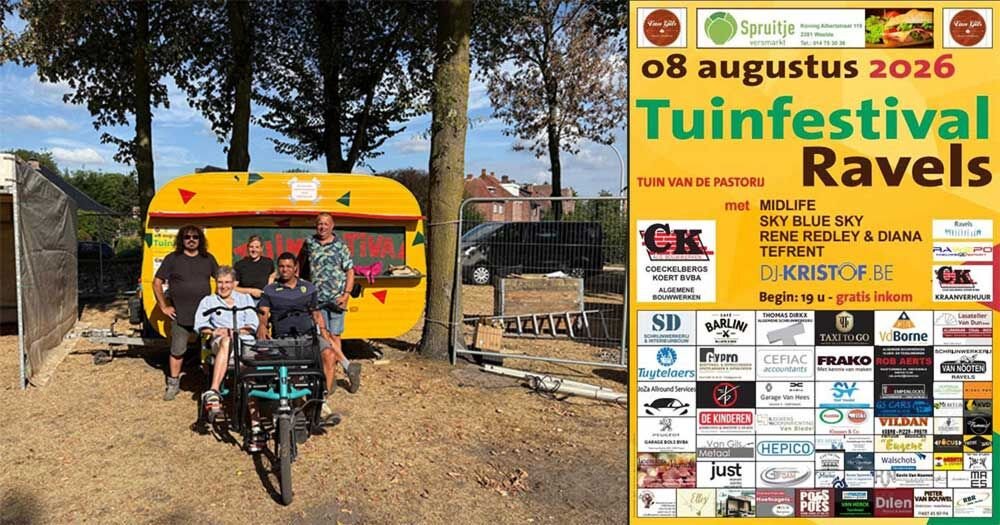 duofiets tuinfestival