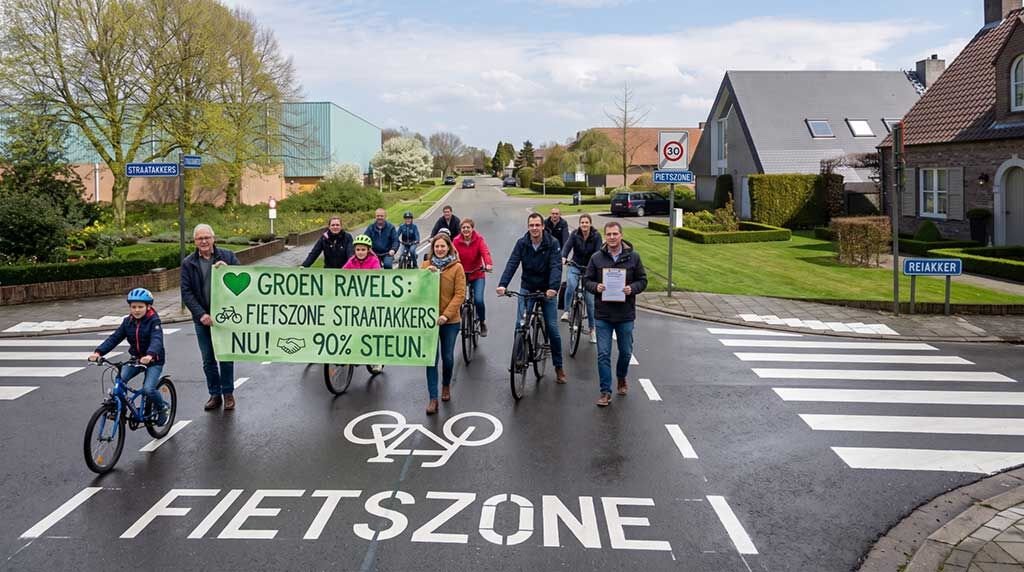 fietszone Straatakkers