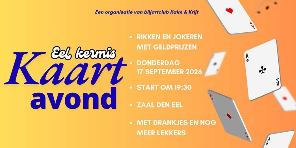 kaartavond ravels eel2026