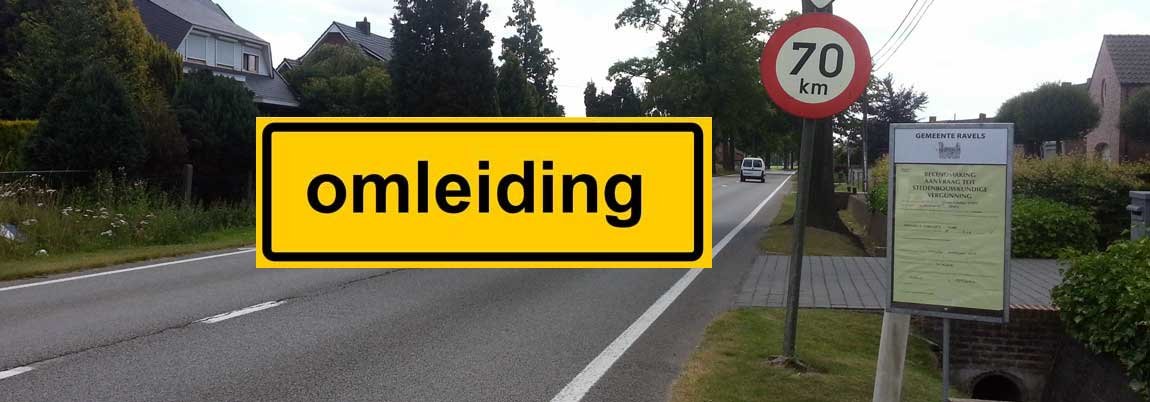 omleidingArendonksesteenweg