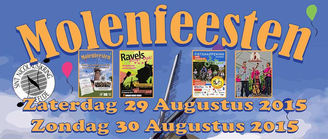 Affiche Molenfeesten 2015FRONT