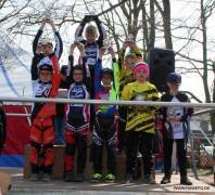 TC BMX Ravels podium met plaatselijke Kevelaars op 2