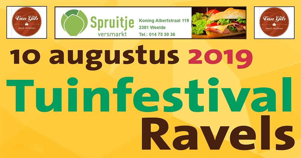 Tuinfestival affiche 2019