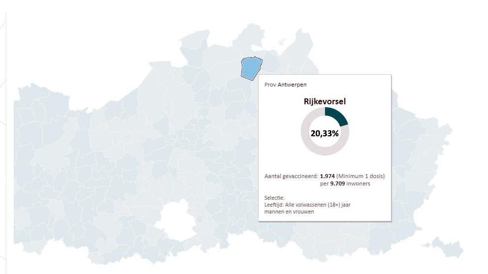 vaccinatiegraad 2021 04 11 Rijkevorsel