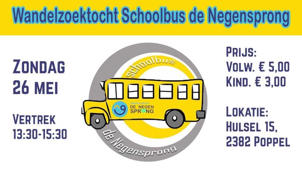 SCHOOLBUS NEGENSPRONG ZOEKTOCHT