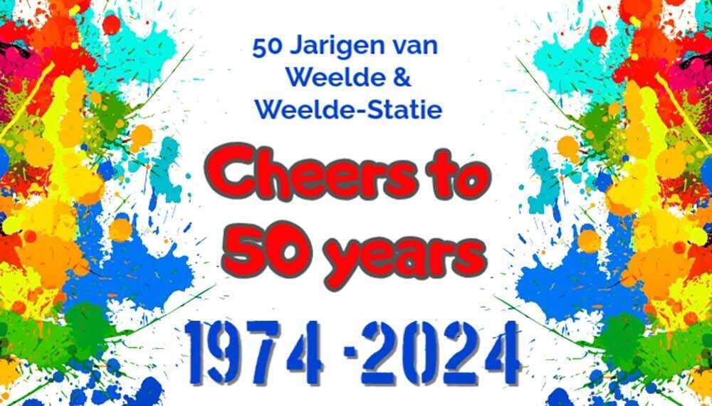 50 jarigen Weelde Weelde Statie 1974