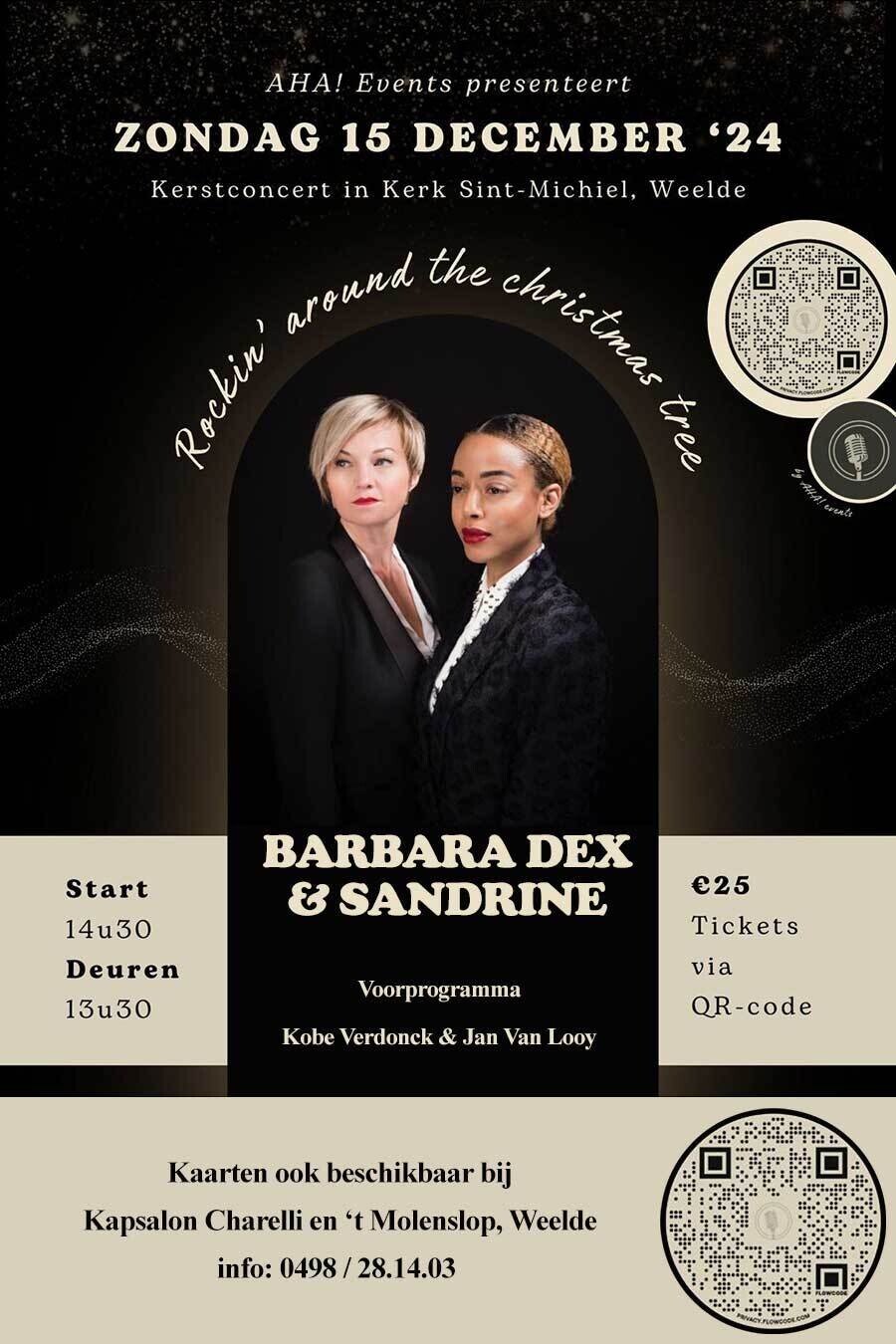 Concert Sandrine Barbara Dex