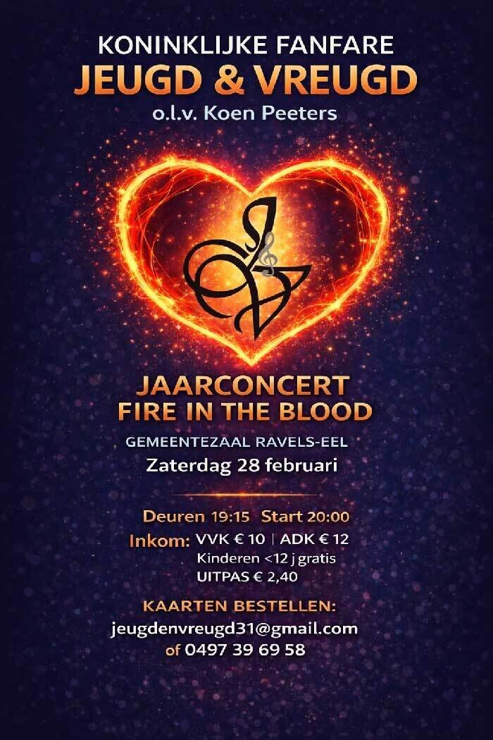 Jeugd en Vreugd: FIRE IN THE BLOOD