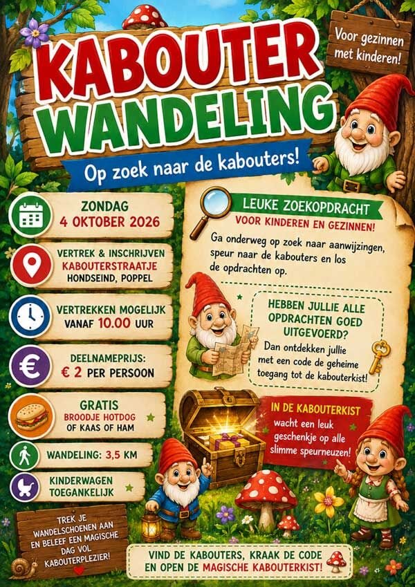 Kabouterwandeling KIDS