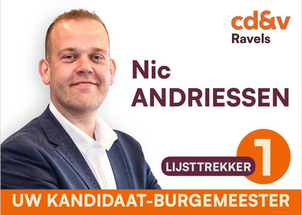 1 Nic Andriessen 1 KANDIDAAT BURGEMEESTER